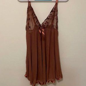 Pink Babydoll floral dress